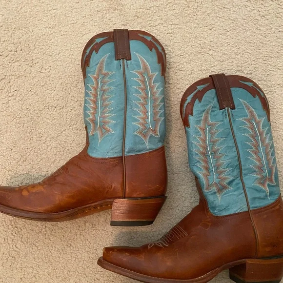 Womens Tony Llama leather cowboy boots - Picture 2 of 9